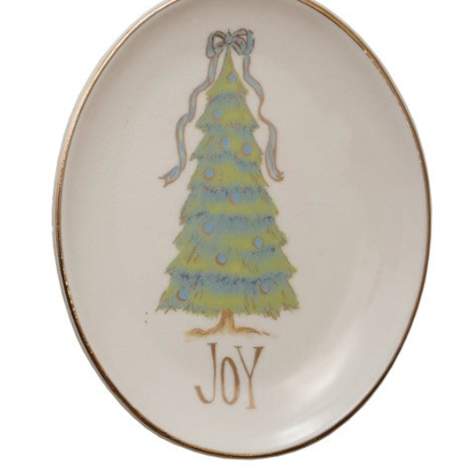 Emily Little Oval Stoneware Dish