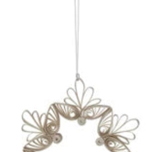 Handmade Quilling Snowflake Ornament