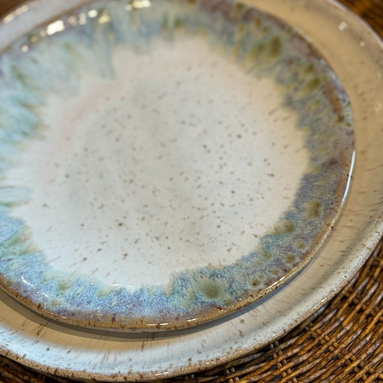 Etta B FarmHouse Round Dinner Plate