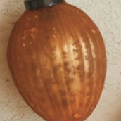 Embossed Recycled Mercury Glass Ornament (Sold Individually)