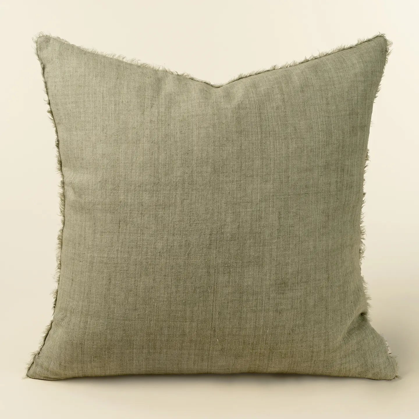 Indaba Lina Linen Driftwood Pillow