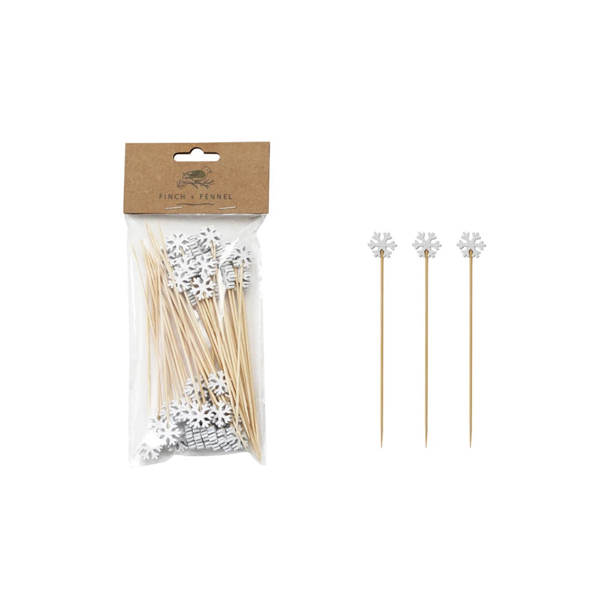 Bamboo Single Use Skewers