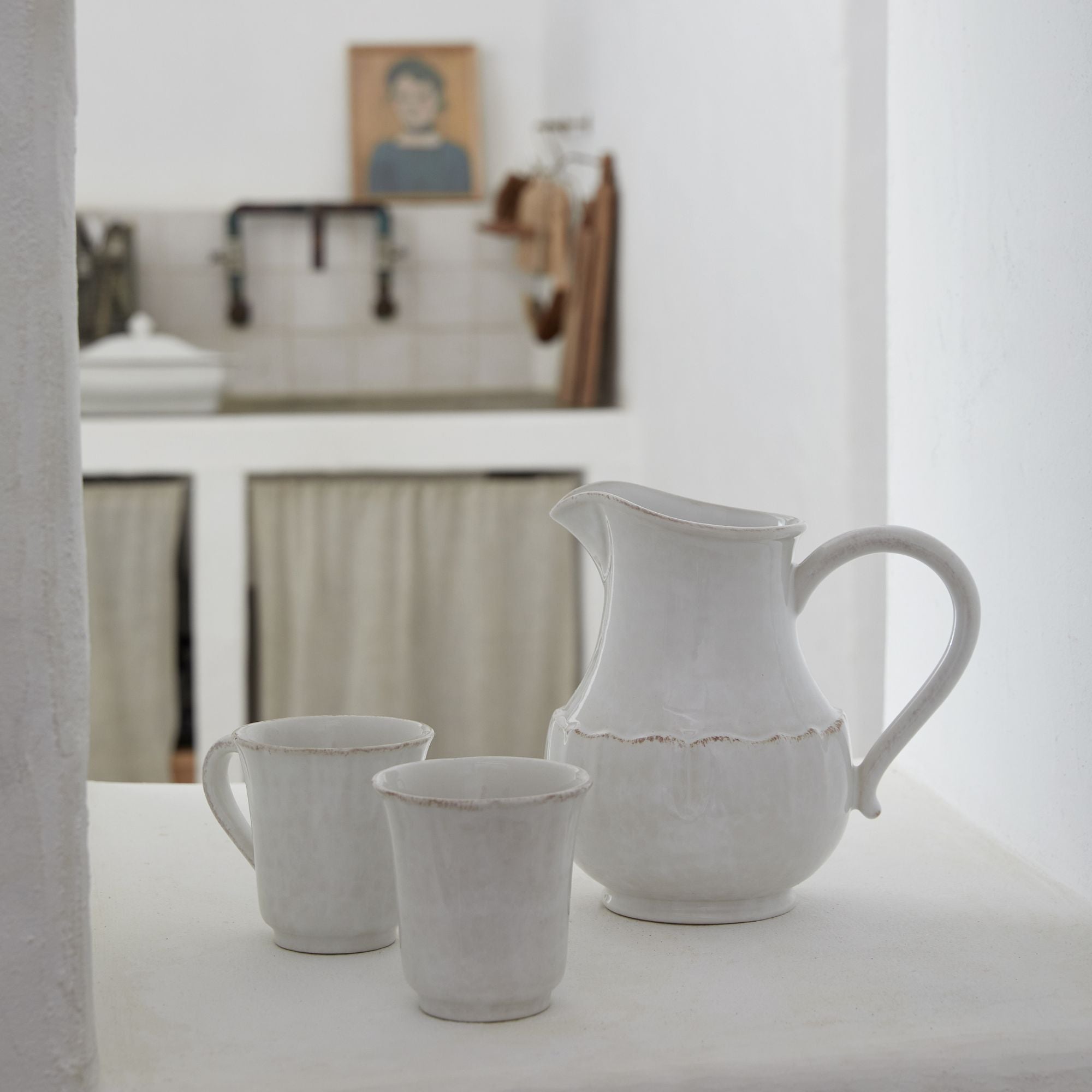 Chêne Blanc | Impressions 12 oz Mug in White