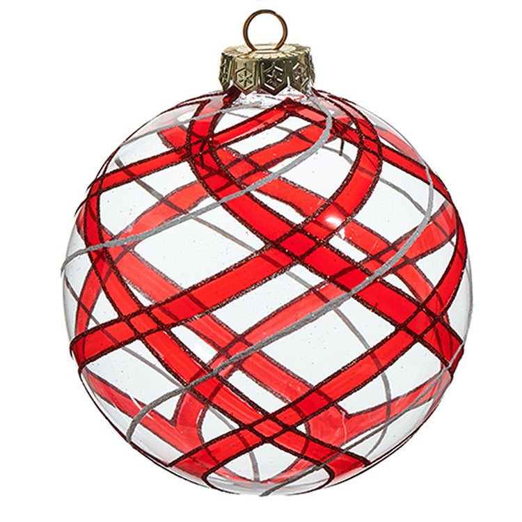 5" Peppermint Ornament