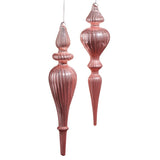 11.75" Pink Finial Ornament