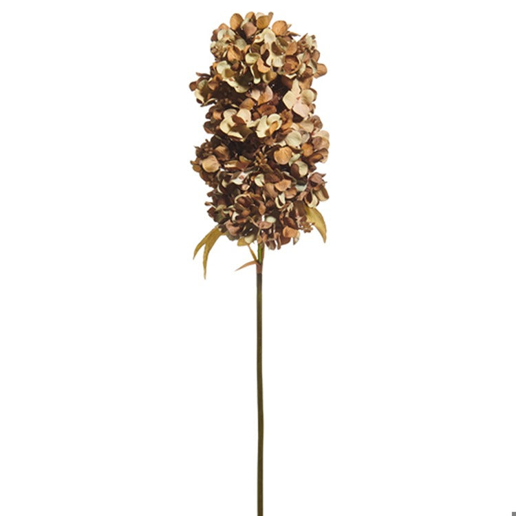 33" Brown Hydrangea Spray