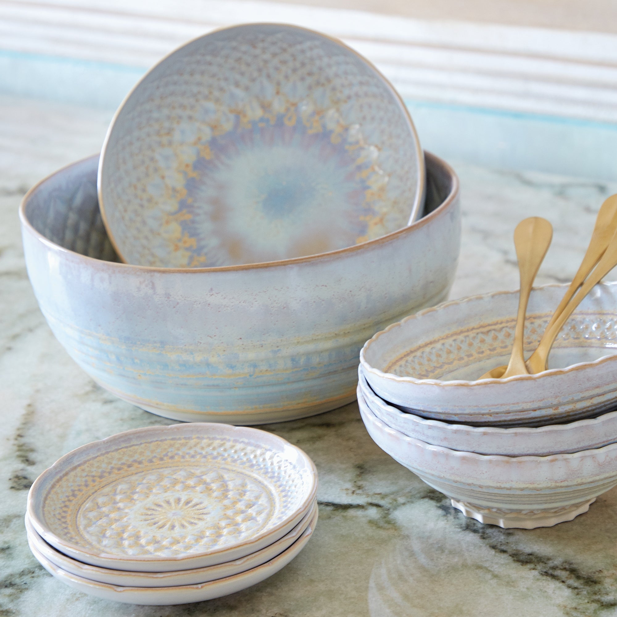 Chêne Blanc | Cristal 9" Serving Bowl | Ooltewah, TN