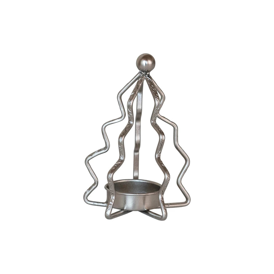 Metal Tree Tealight Holder